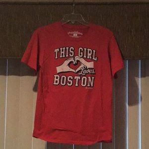 This girl loves Boston T-shirt